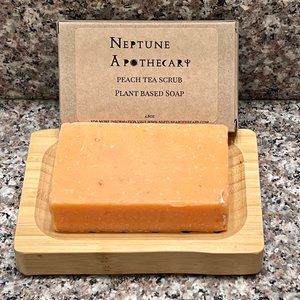 Peach Tea Scrub Plant Based Bar Soap